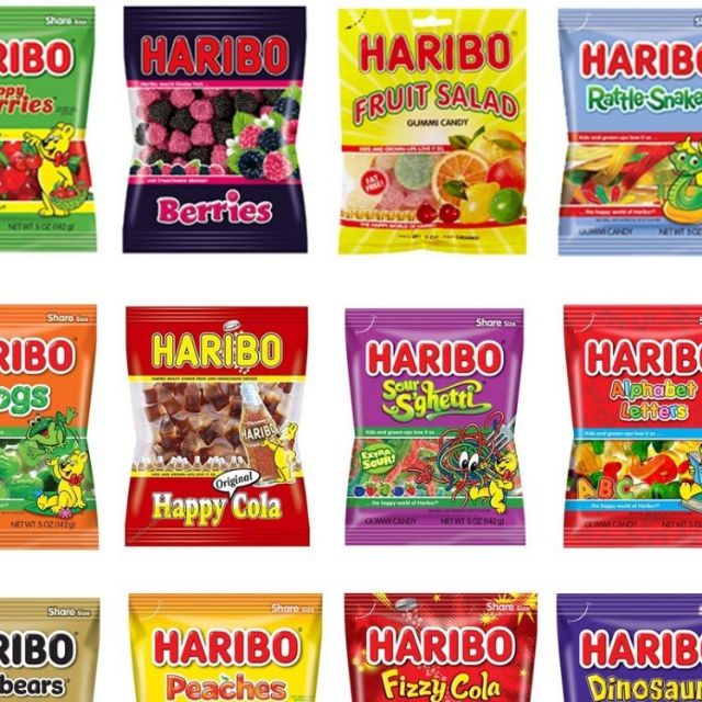 Kẹo dẻo haribo goldbear combo