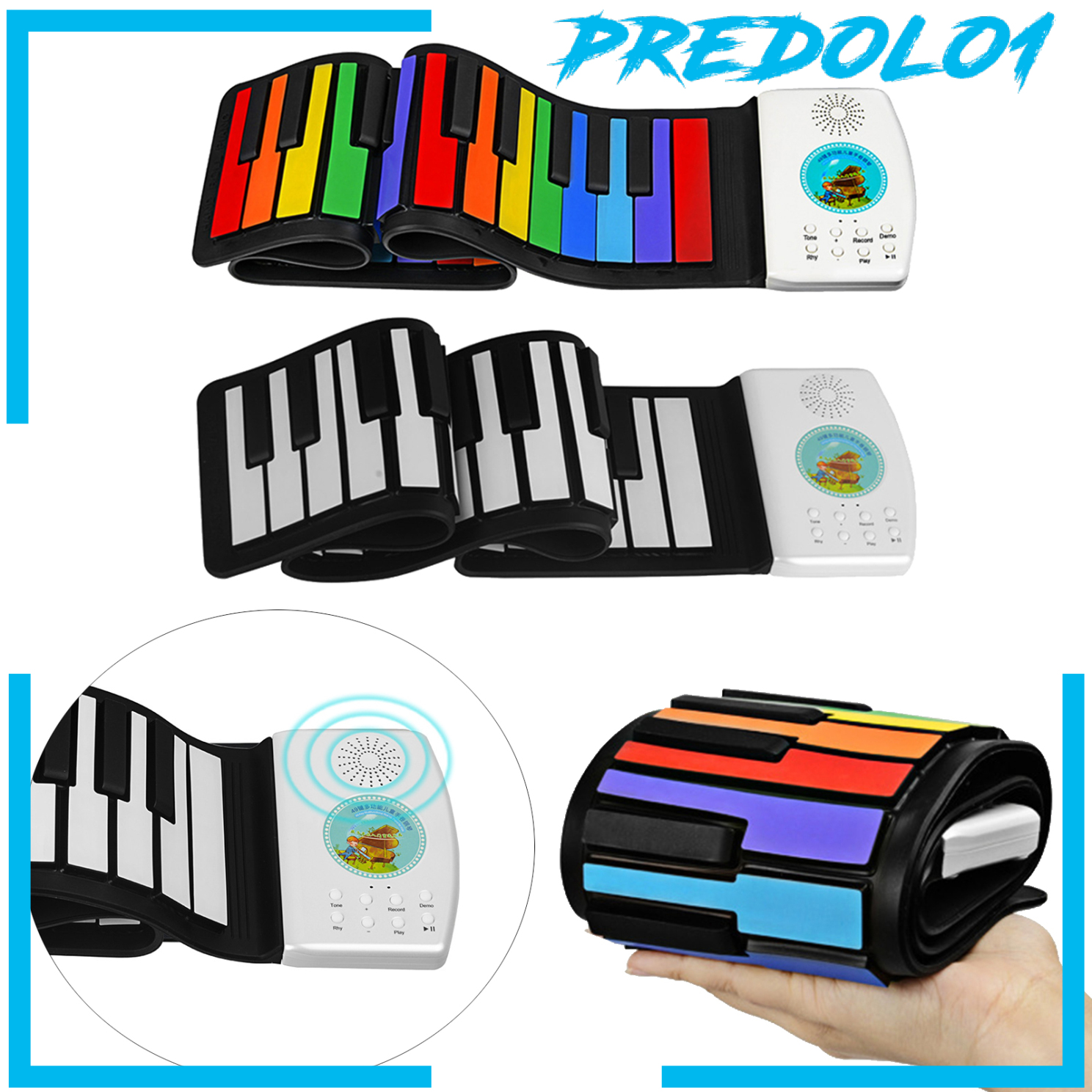 Đàn Piano Cuộn Điện Tử Predolo1