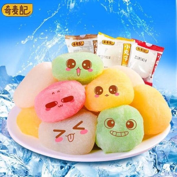 [siêu phẩm] 2kg BÁNH MOCHI TRÒN VỊ HOA QUẢ, HẠT (mix 6 vị)