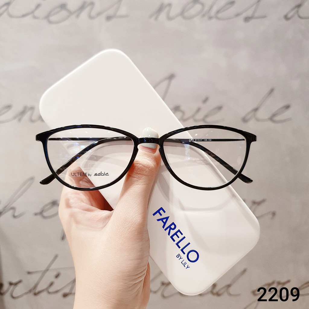 Gọng kính mắt mèo Lilyeyewear thời trang chất liệu Ultem 2209 | BigBuy360 - bigbuy360.vn