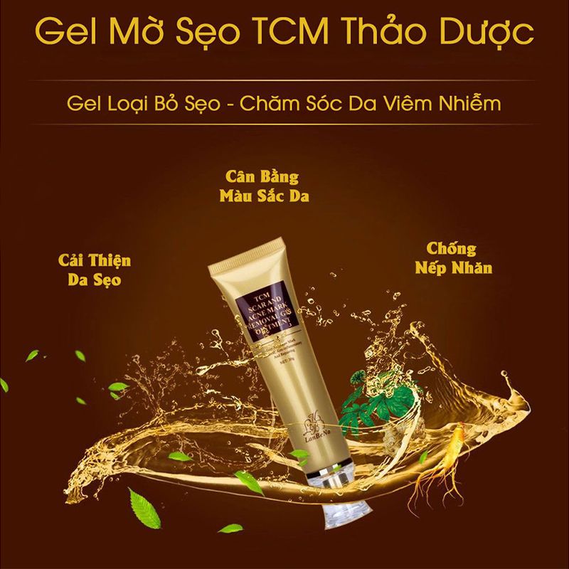 [Hàng Có Sẵn] LANBENA KEM LÀM MỜ SẸO VÀ RẠN DA SAU SINH CHĂM SÓC SẸO THÂM SẸO DO MỤN CHĂM SÓC DA SẸO TCM SCAR GEL 30g