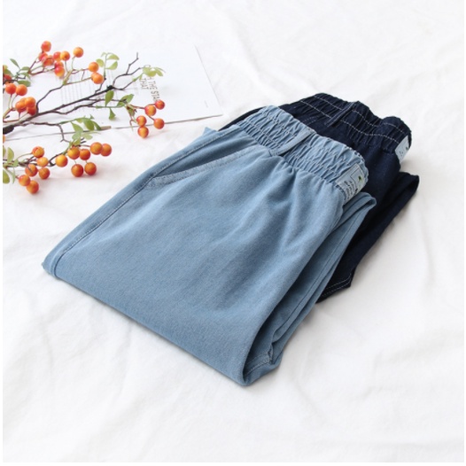 Quần jean nữ kiểu dáng jogger eo thun (40-68kg)QS31 | BigBuy360 - bigbuy360.vn
