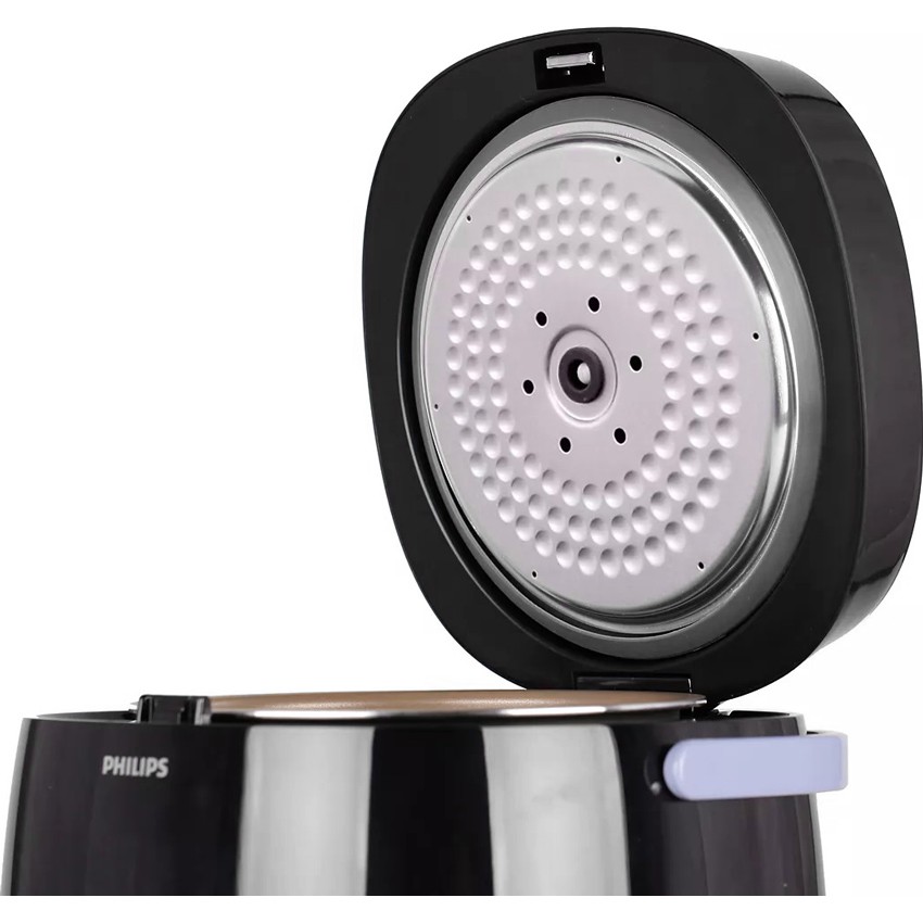 Nồi Cơm Điện Tử Philips HD3060 (0.7L) - Đen - Hàng chính hãng - Bảo Hành Toàn Quốc 2 Năm | BigBuy360 - bigbuy360.vn