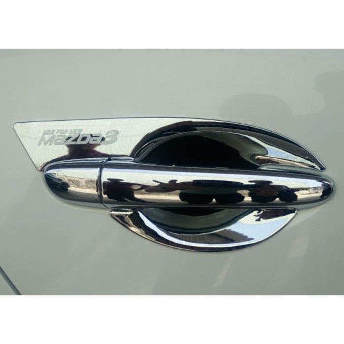 Bộ ốp tay + hõm cửa xe Mazda 3 2020