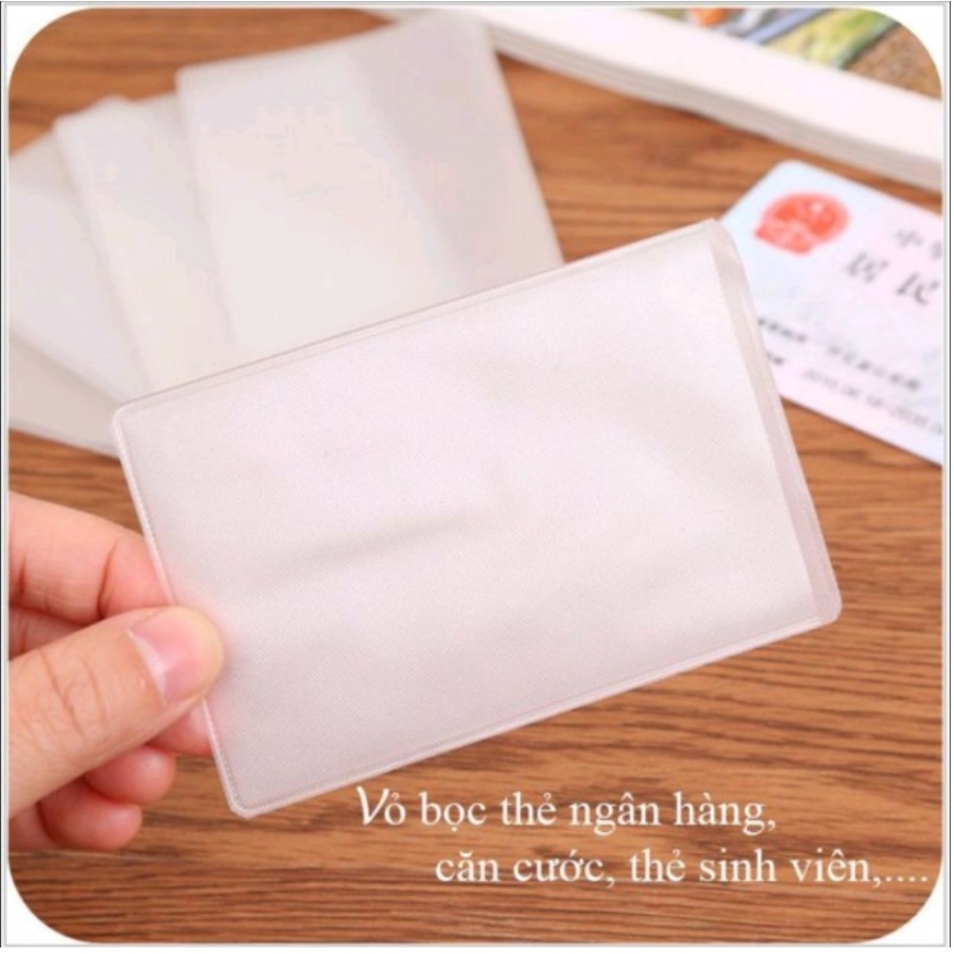 Vỏ bọc thẻ CMND, ATM, thẻ sinh viên , thẻ tín dụng, bằng lái xe...