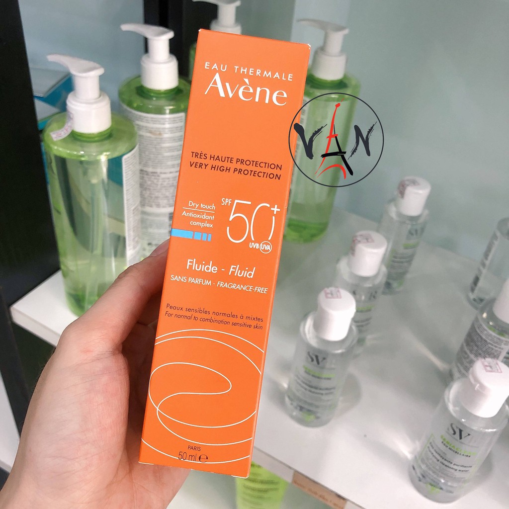 Kem chống nắng avene cleanance / fluide da dầu nhờn mụn nhạy cảm spf 50+ 50ml | BigBuy360 - bigbuy360.vn