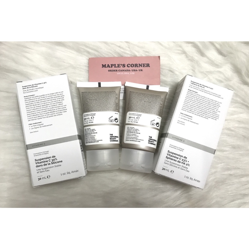 Kem dưỡng sáng da Vitamin C The Ordinary