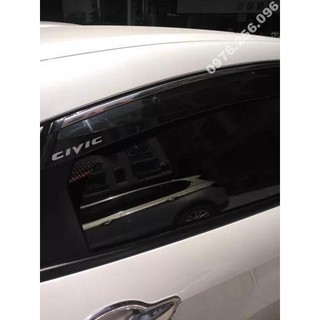 Vè che mưa chỉ mạ Civic 2007/2012