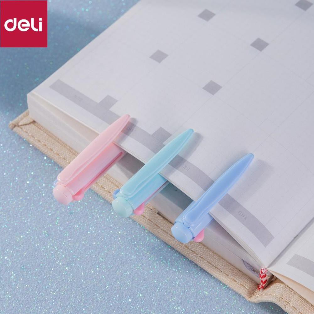 Bút bi dầu nhiều màu Kakao Friends Deli – 4 màu ngòi - S170-KM-01 [Deli]
