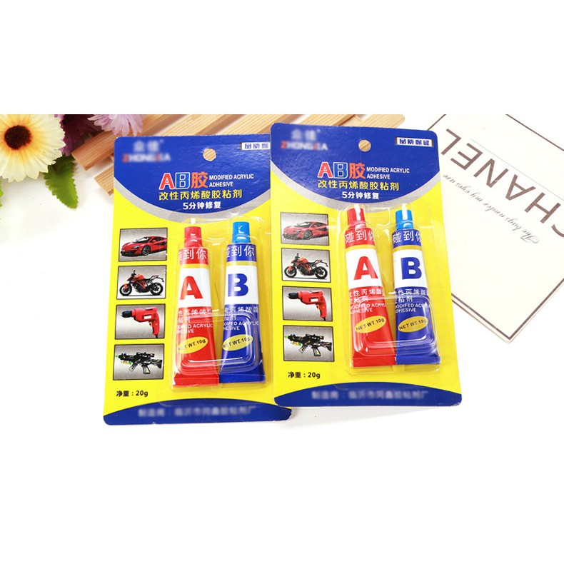 Keo Dán 2 Thành Phần AB Siêu Chắc Dán Đồng Hồ, Linh Kiện