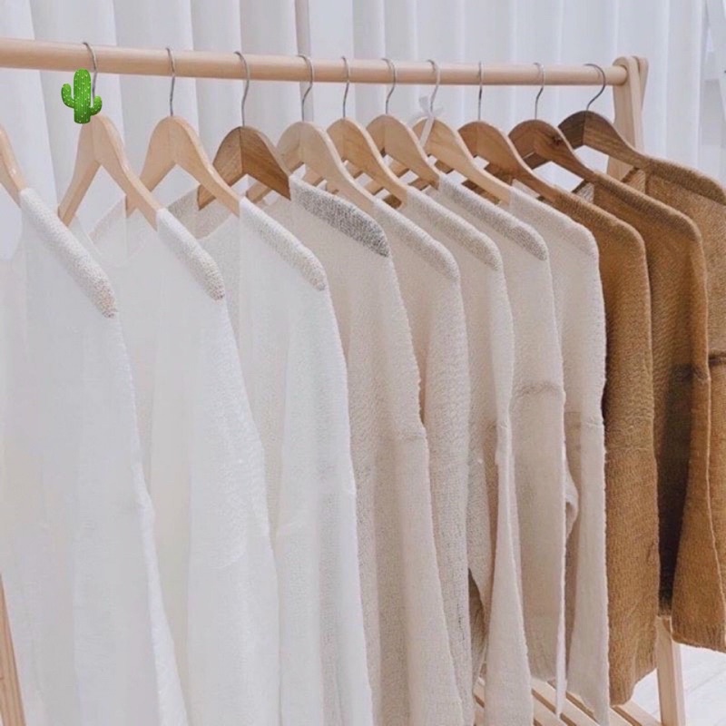 Áo Khoác Len Mỏng Cardigan , Len Quãng Châu Đẹp , Phong Cách Tiểu Thư | BigBuy360 - bigbuy360.vn