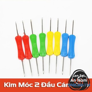 Kim móc 2 đầu cán nhựa