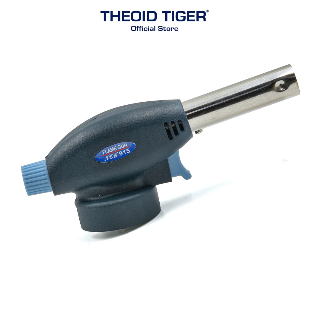 Theoid Tiger Đầu khò ga mini 915 sử dụng với bình gas nhỏ dùng để nướng, thui, mồi lửa, chế biến thực phẩm