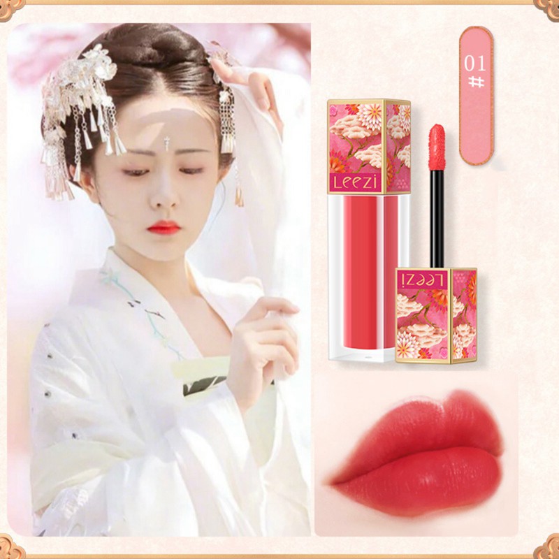 [Hàng mới về] Son môi dưỡng ẩm không thấm nước chống dính cốc phong cách trung hoa LEEZI | BigBuy360 - bigbuy360.vn