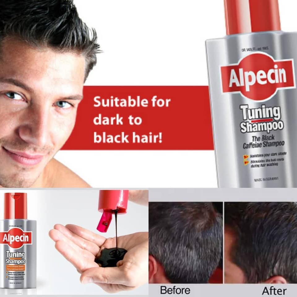 [hàng Đức] DẦU GỘI ALPECIN TUNING SHAMPOO LÀM ĐEN VÀ CHỐNG RỤNG TÓC