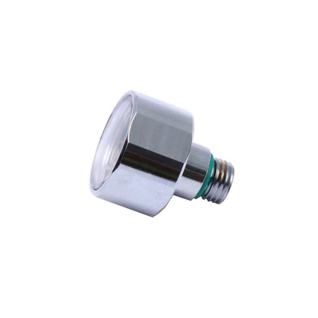 Đồng Hồ Đo Áp Suất Không Khí 350 Bar Bằng Đồng Thau Mạ Điện Chuyên Dụng Cho Bình Lặn Ngoài Trời