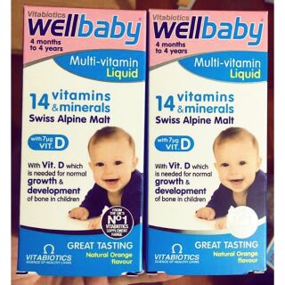 Wellbaby - vitamin tổng hợp cho bé
