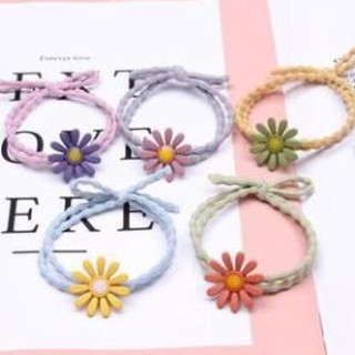 Cột tóc ♥ FREESHIP ♥ dây chun cột tóc hoa cúc dễ thương | Soozy