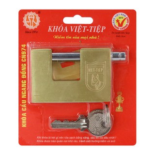 Khóa cầu ngang đồng Việt Tiệp bé
