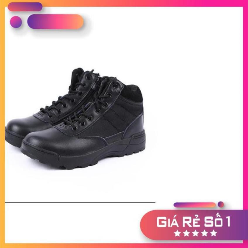 [Sale 3/3] Giày swat cổ thấp (màu đen)- giày nam nữ đi phượt Sale 11 -op1 " _ ?