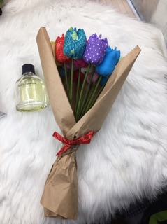 Hoa Tulip vải