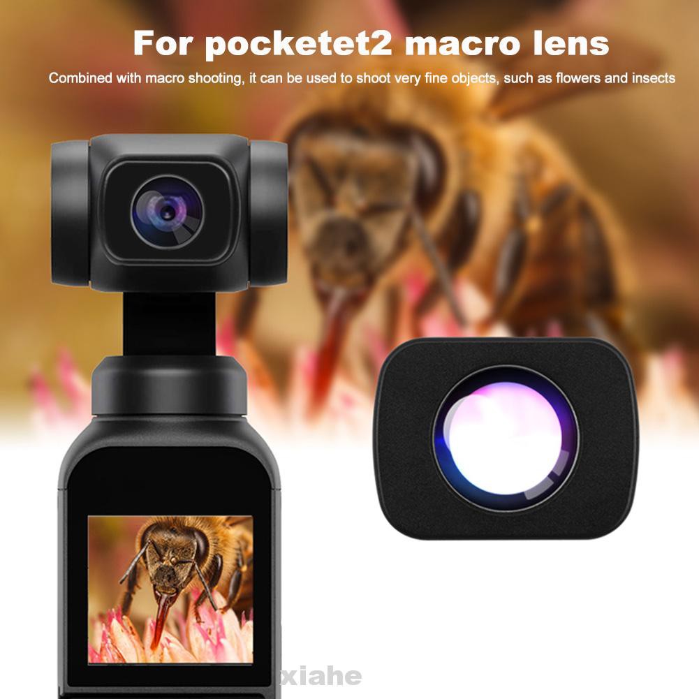 Macro Lens Aluminum Alloy Magnetic Durable Portable Flowers Easy Install Anti Shake For Pocket 2 Gimbal Camera