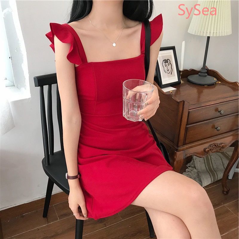 Đầm sát nách thời trang mùa hè thanh lịch cho nữ