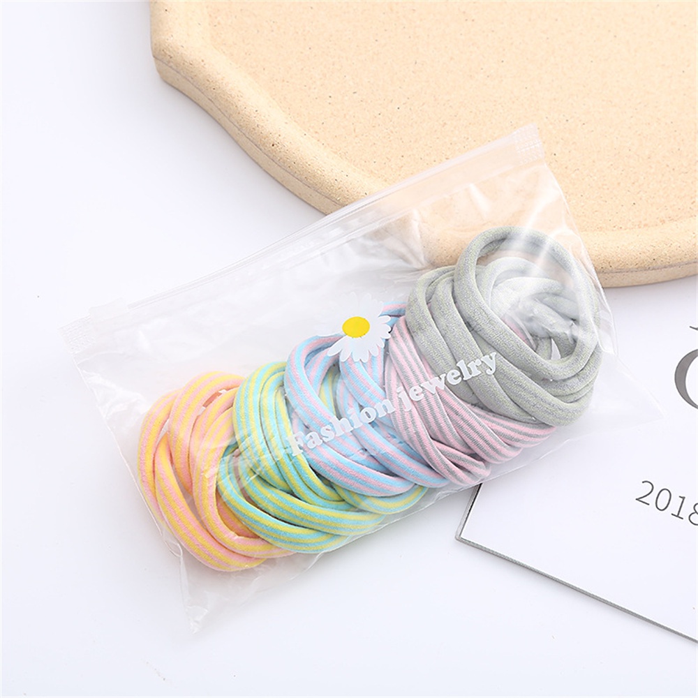 Dây Buộc Tóc Cao Su Co Giãn Đơn Giản Dành Cho Nữ