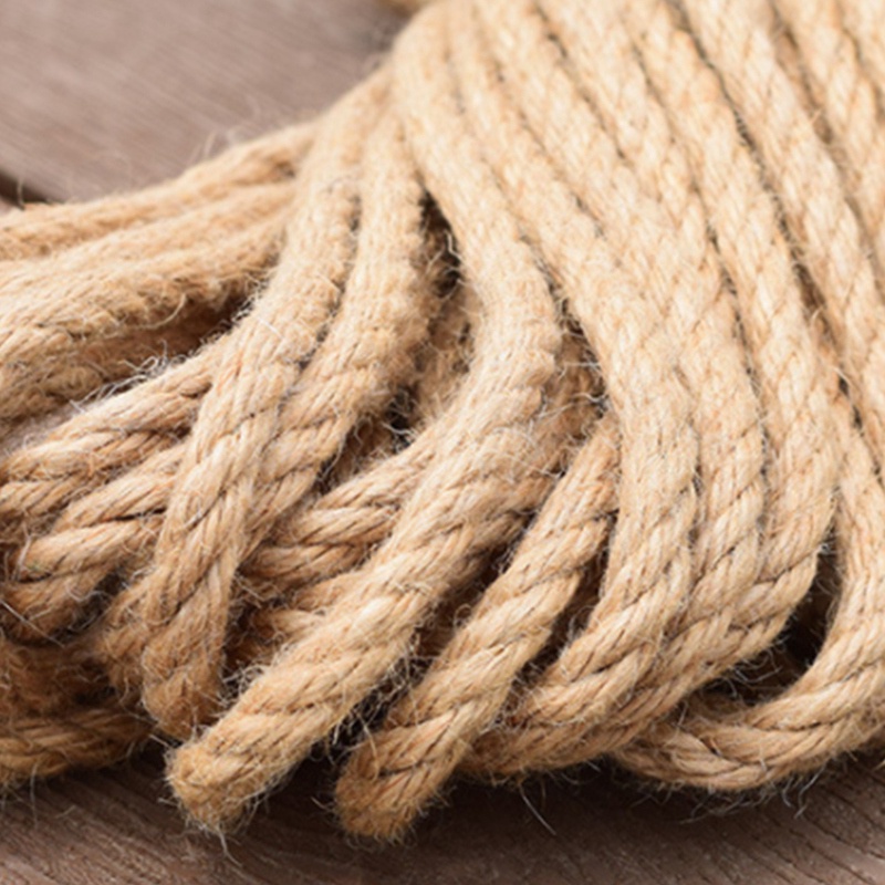 Cuộn Dây Đay 50M 6mm Tự Làm Đồ Trang Trí Đa Năng