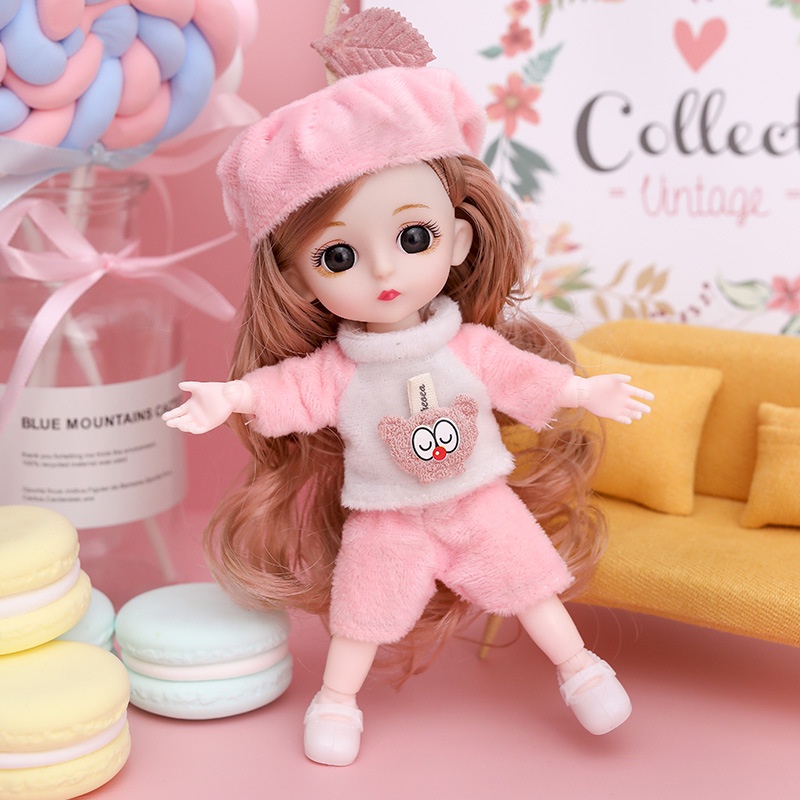 Búp Bê Barbie Cỡ Nhỏ Thiết Kế Dễ Thương Cho Bé Gái