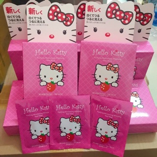 Hộp Mặt nạ bùn khoáng lột mụn Hello kitty