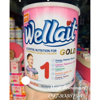 Sữa tăng cân wellait viện dinh dưỡng cho bé từ 6-36 tháng hộp 900g