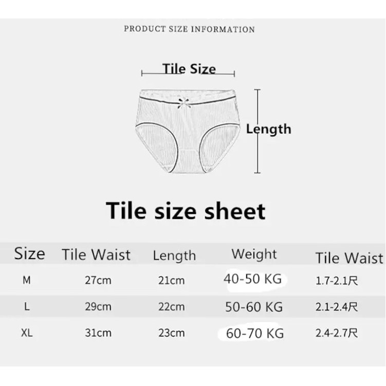 Quần Lót Nữ ❤️️MUJI COTTON❤️️ Quần Lót Nữ Cotton dễ thương mềm mại tôn dáng  gân tăm phối nơ xinh | BigBuy360 - bigbuy360.vn