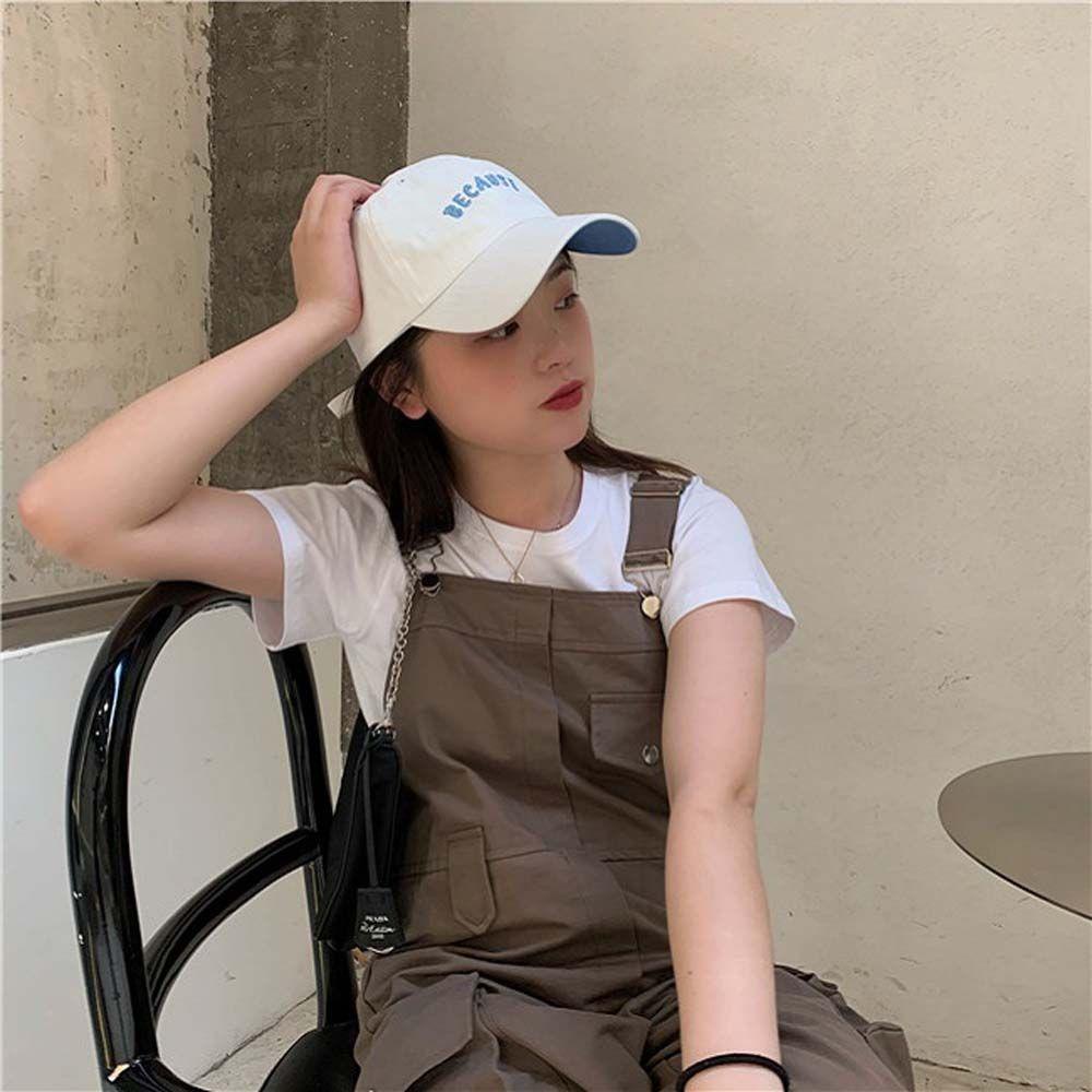 Mũ Lưỡi Trai Cotton Vành Cong Phong Cách Hip Hop Cho Nam Nữ