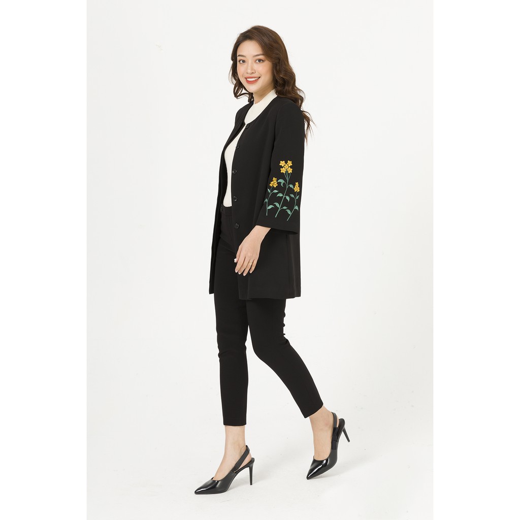 Áo khoác thêu tay GBT064 LAMER L65O19T036-S1400 (Đen)