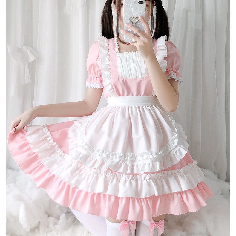 Trang phụchầu gái hồng Maid các loại cosplay sự kiện | BigBuy360 - bigbuy360.vn