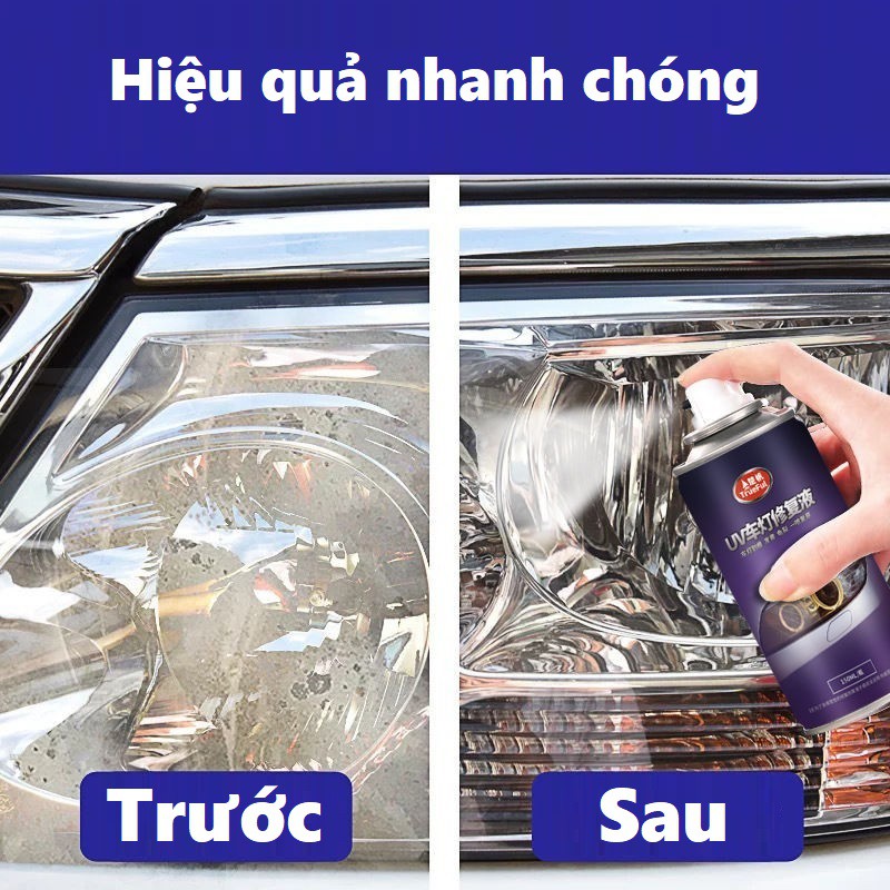 Dung dịch phục hồi và làm mới đèn pha cho ô tô