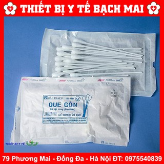 Que Bông Gòn, Que Xét Nghiệm Bảo Thạch - 20 Que/gói