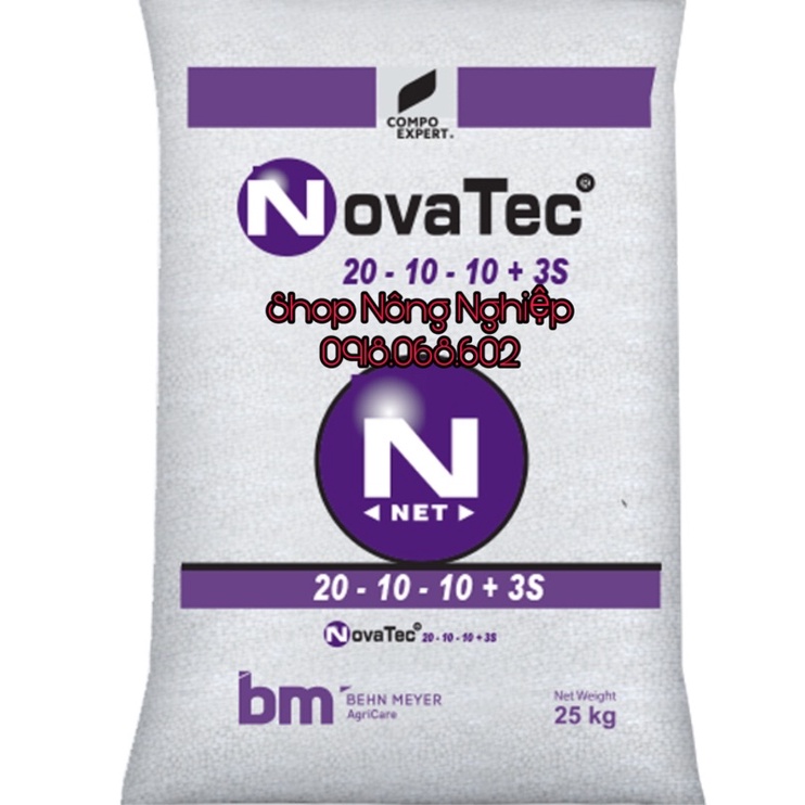 Phân bón Behn Meyer NPK 20-10-10+2S nhập khẩu 100% từ Đức