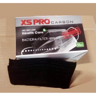 [XẢ] Hộp 50 khẩu trang y tế đen Hàn Quốc XS PRO