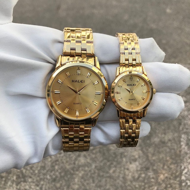 Đồng Hồ Nữ Halei Chống Nước Dây Vàng Sang Trọng | BigBuy360 - bigbuy360.vn
