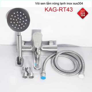 BỘ SEN TẮM NÓNG LẠNH INOX KAG-RT43