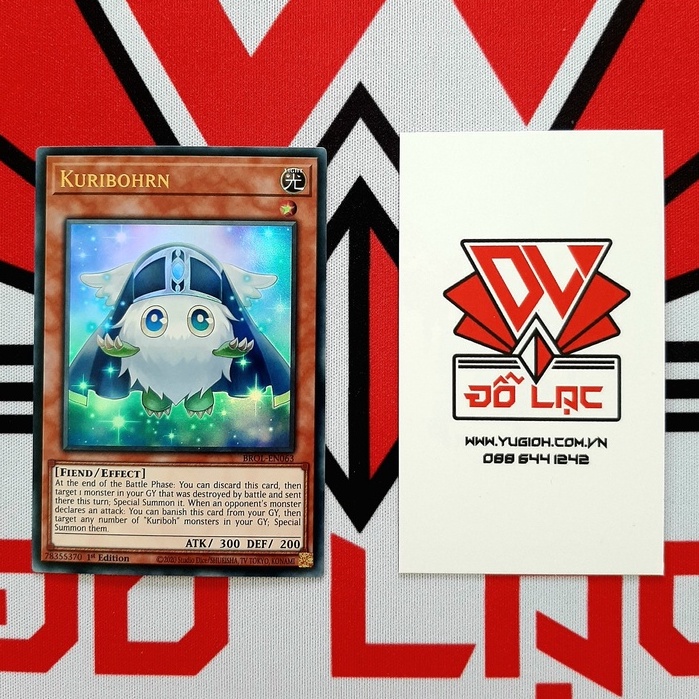 Thẻ Bài Mint90 Yugioh Kuribohrn - BROL-EN063 - Ultra