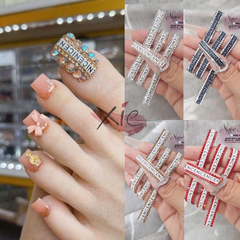 DÂY VIỀN ĐÁ NICE TRANG TRÍ MÓNG - XIE dụng cụ nail&amp;mi ♥️