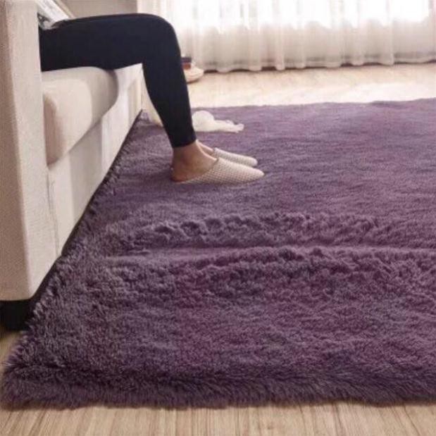[CAO CẤP] Thảm Lông Xù Trải Sàn Không Thấm Nước Kích Thước 1m6 * 2M