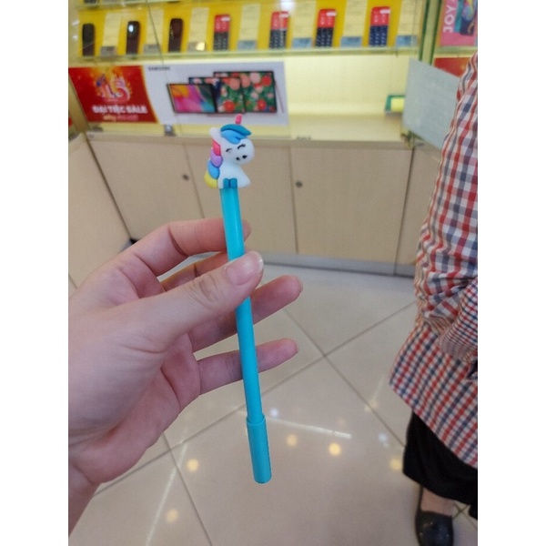 Túi 20 bút bi hoạt hình siêu dễ thương ngòi 0,3mm