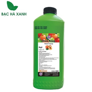 Syrup hàng huy vị hoàng kim đào/ hoàng kim đường đen canh 2,5kg