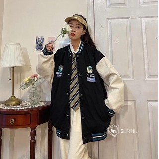 Áo khoác bomber dù nate unisex - ginnishop