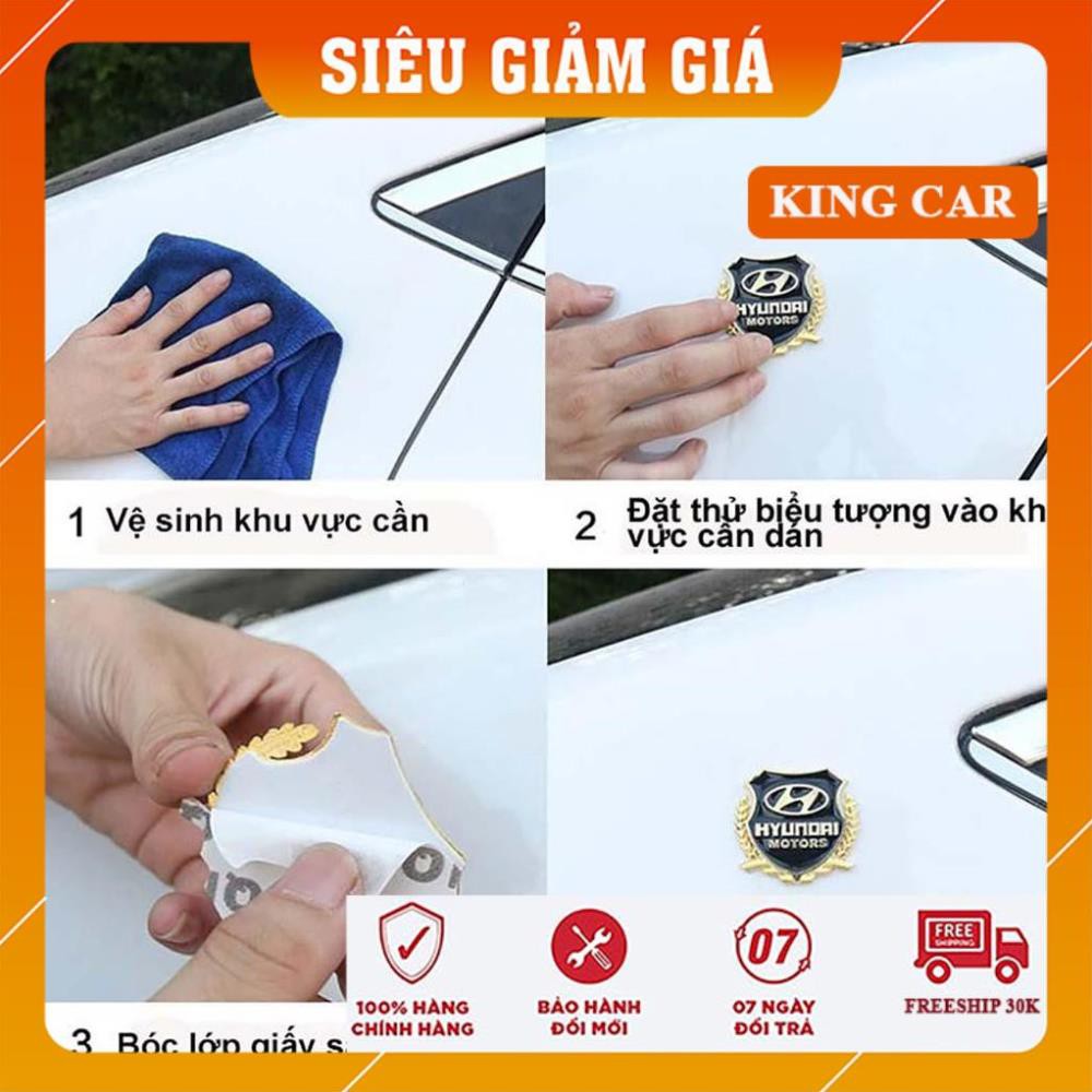 Decal trang trí, logo bông lúa trang trí xe ô tô (giá một đôi) - Shop KingCar