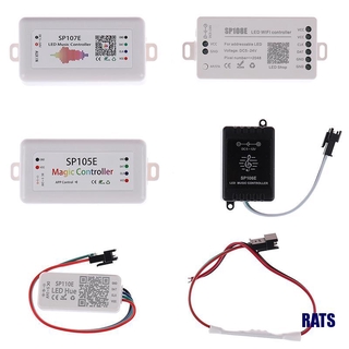Dây Đèn Led Sp108E Sp107E Sp106E Sp105E Bluetooth Sp110E Ws2801 Pixels Dc5-24V